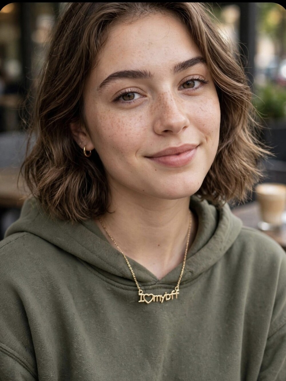 I ♥ my bff Silver Pendant Necklace - Women